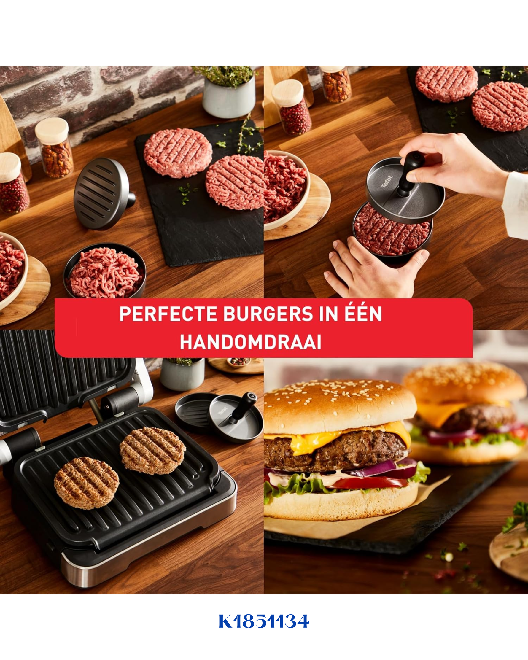 TEFAL ACCESS PRESS BURGER