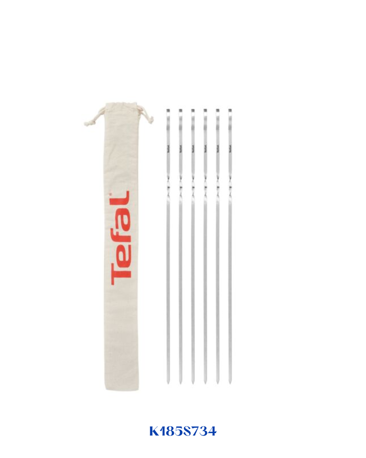 TEFAL SET OF 6 XL SKEWERS