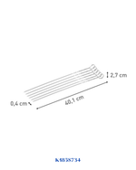 TEFAL SET OF 6 XL SKEWERS