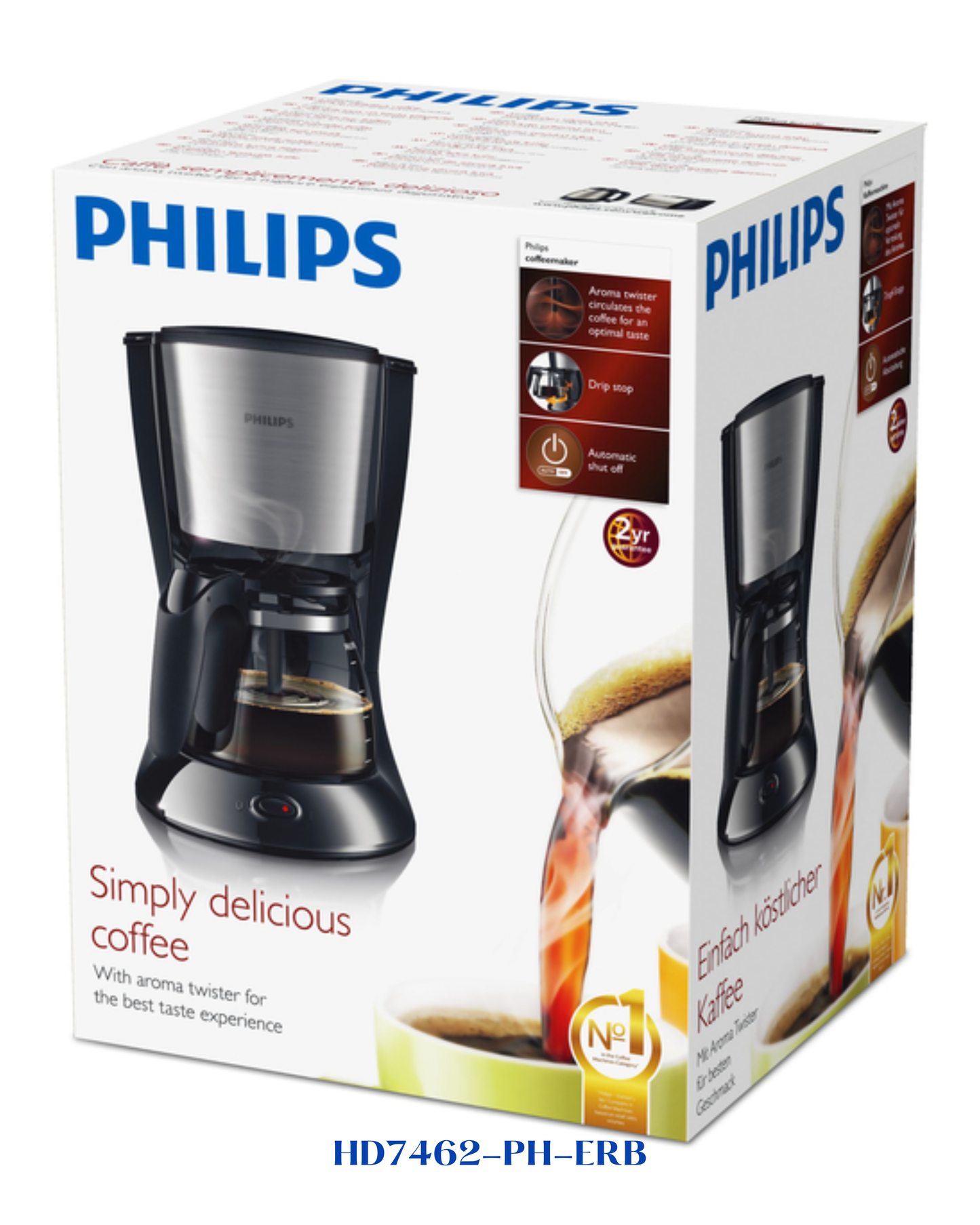 PHILIPS DAILY COLLECTION COFFEE MAKER 1000W 1.2L​