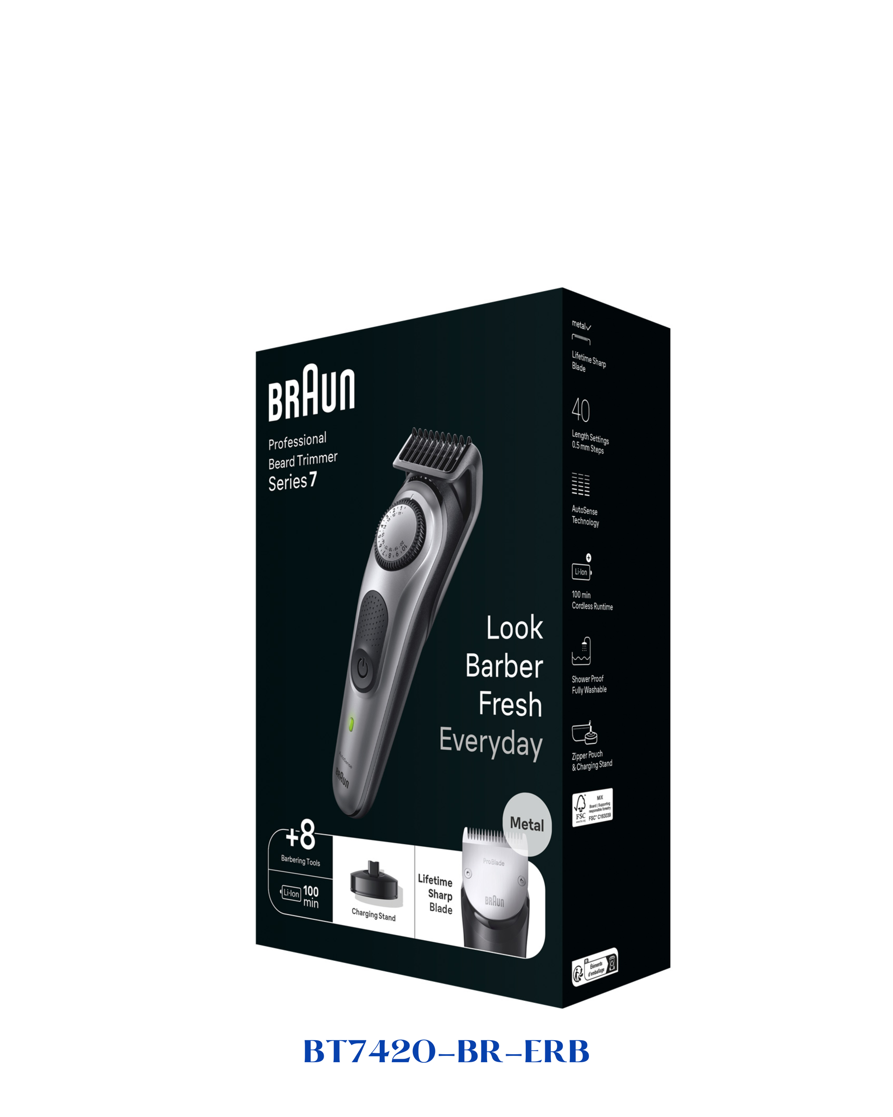 BRAUN SERIES 7 PROFESSIONAL BEARD TRIMMER