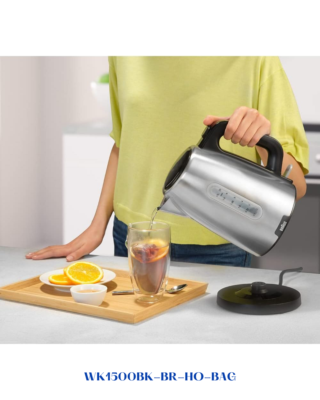 BRAUN PURSHINE WATER KETTLE 2200W