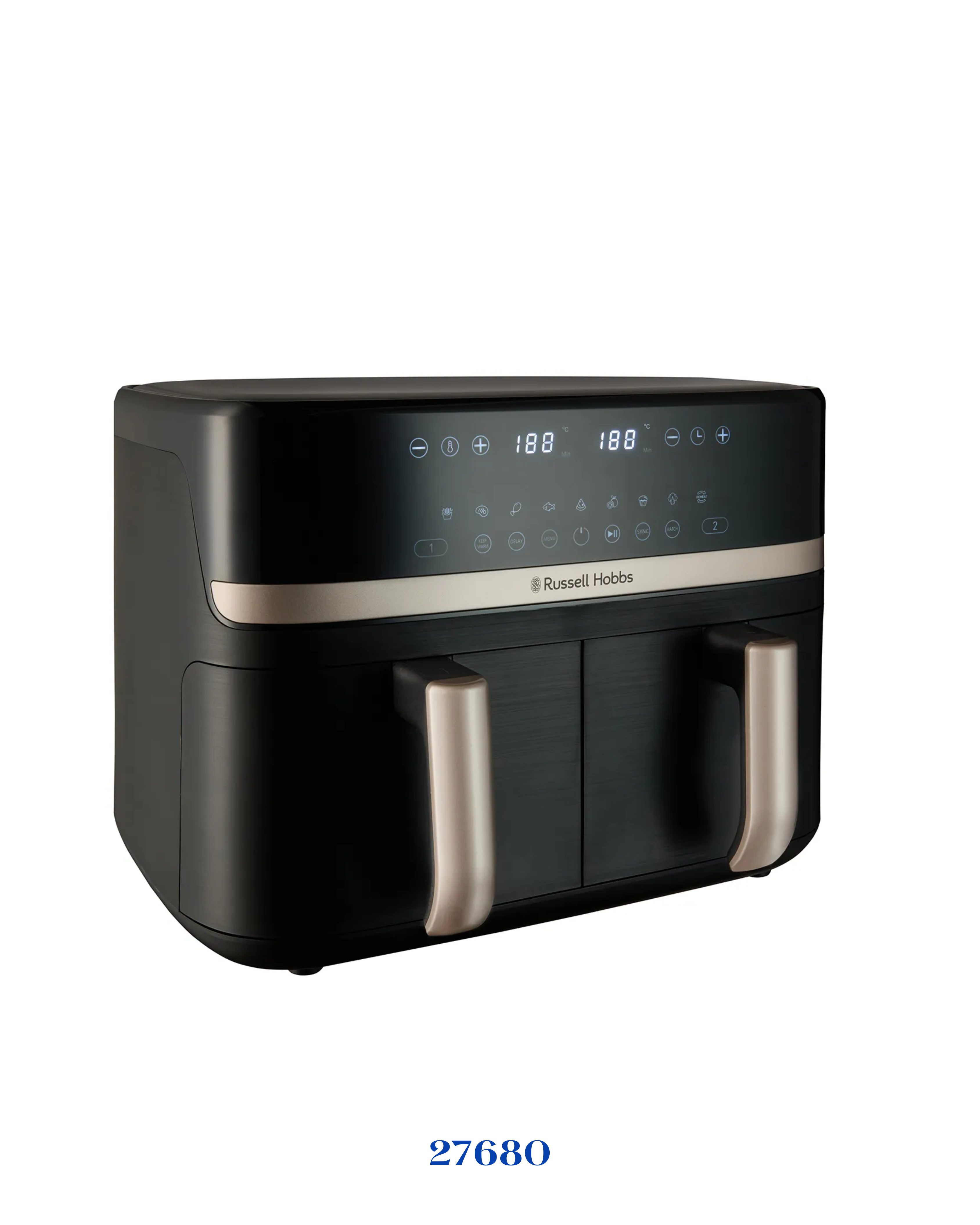 RUSSELL HOBBS SATISFRY DUAL BASKET AIR FRYER