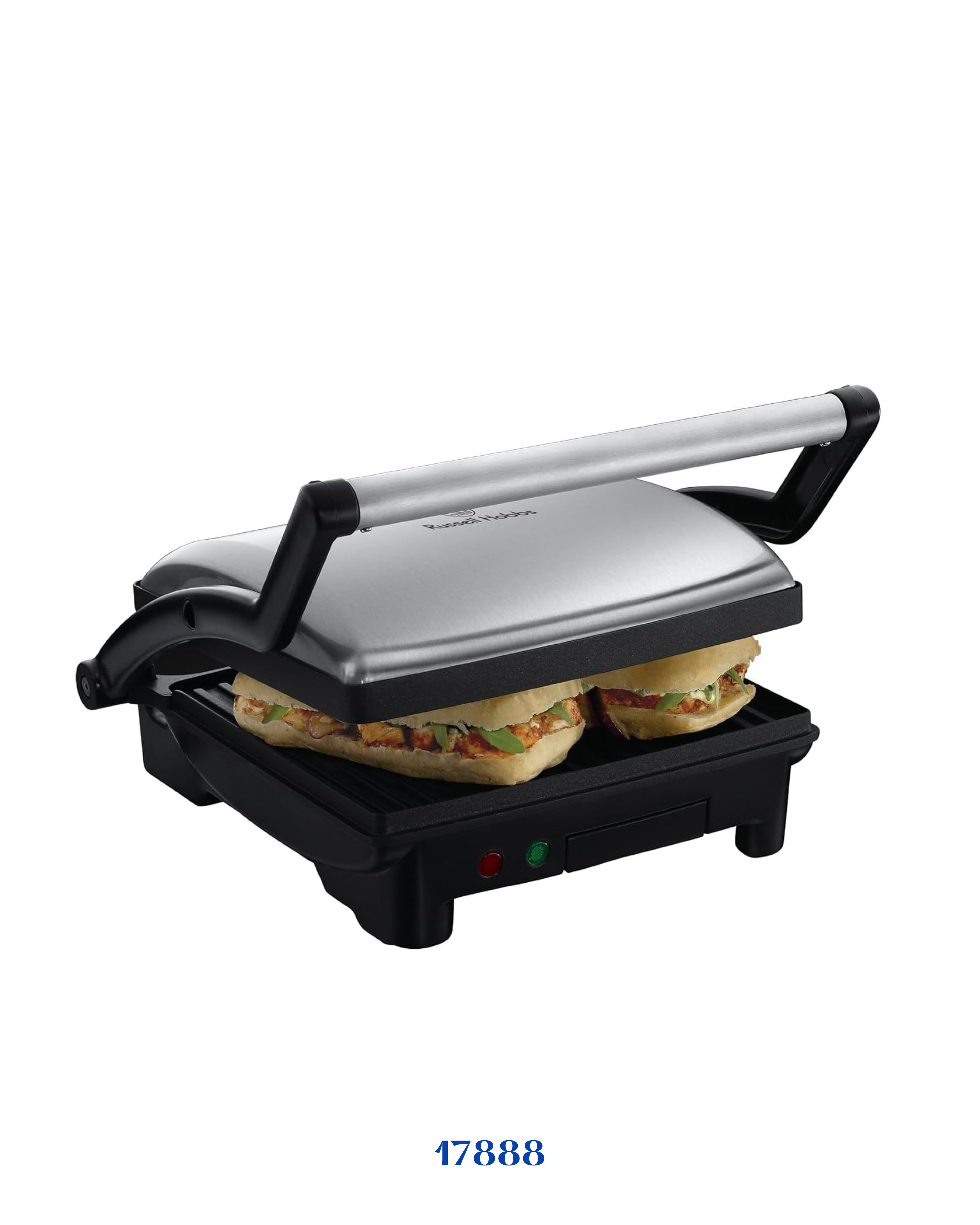 RUSSELL HOBBS 3-IN-1 PANINI MAKER/GRILL & GRIDDLE