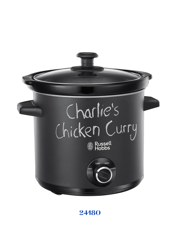 RUSSELL HOBBS CHALK BOARD SLOW COOKER 3.5L