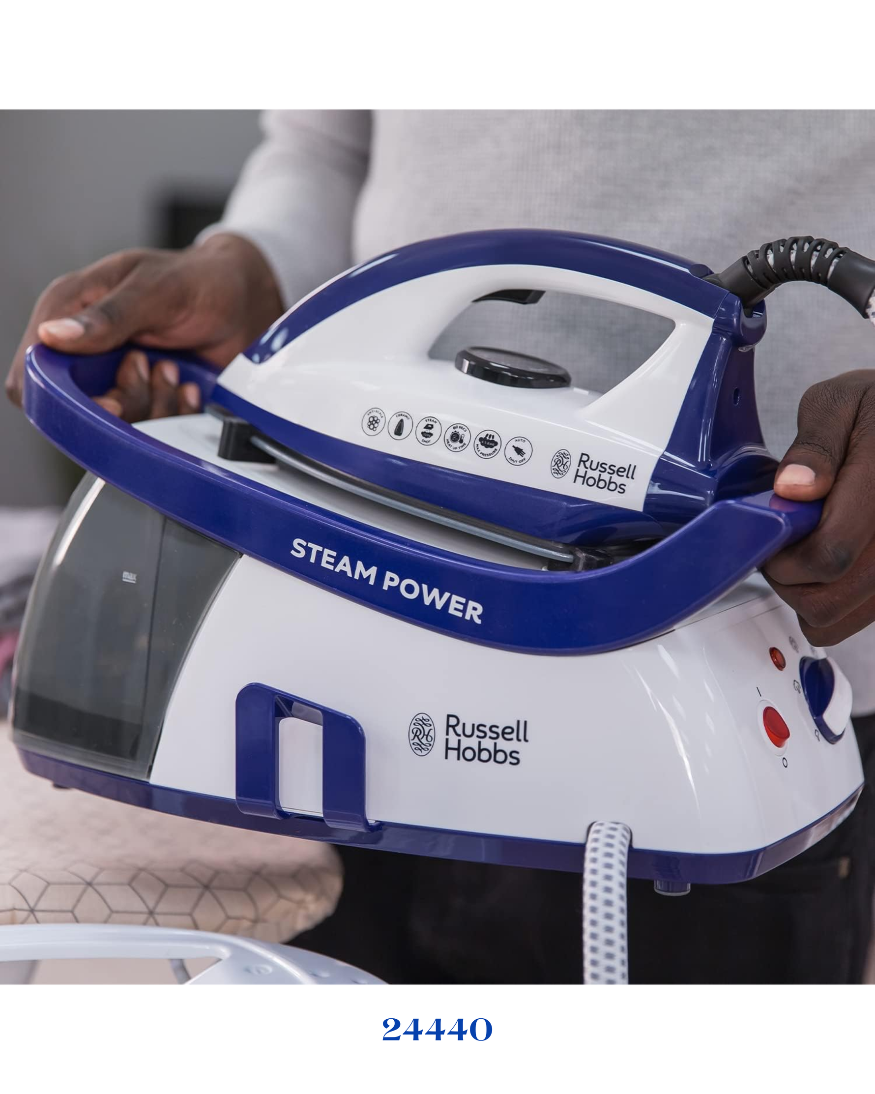 RUSSELL HOBBS STEAM POWER 24440 STEAM GENERATOR IRON