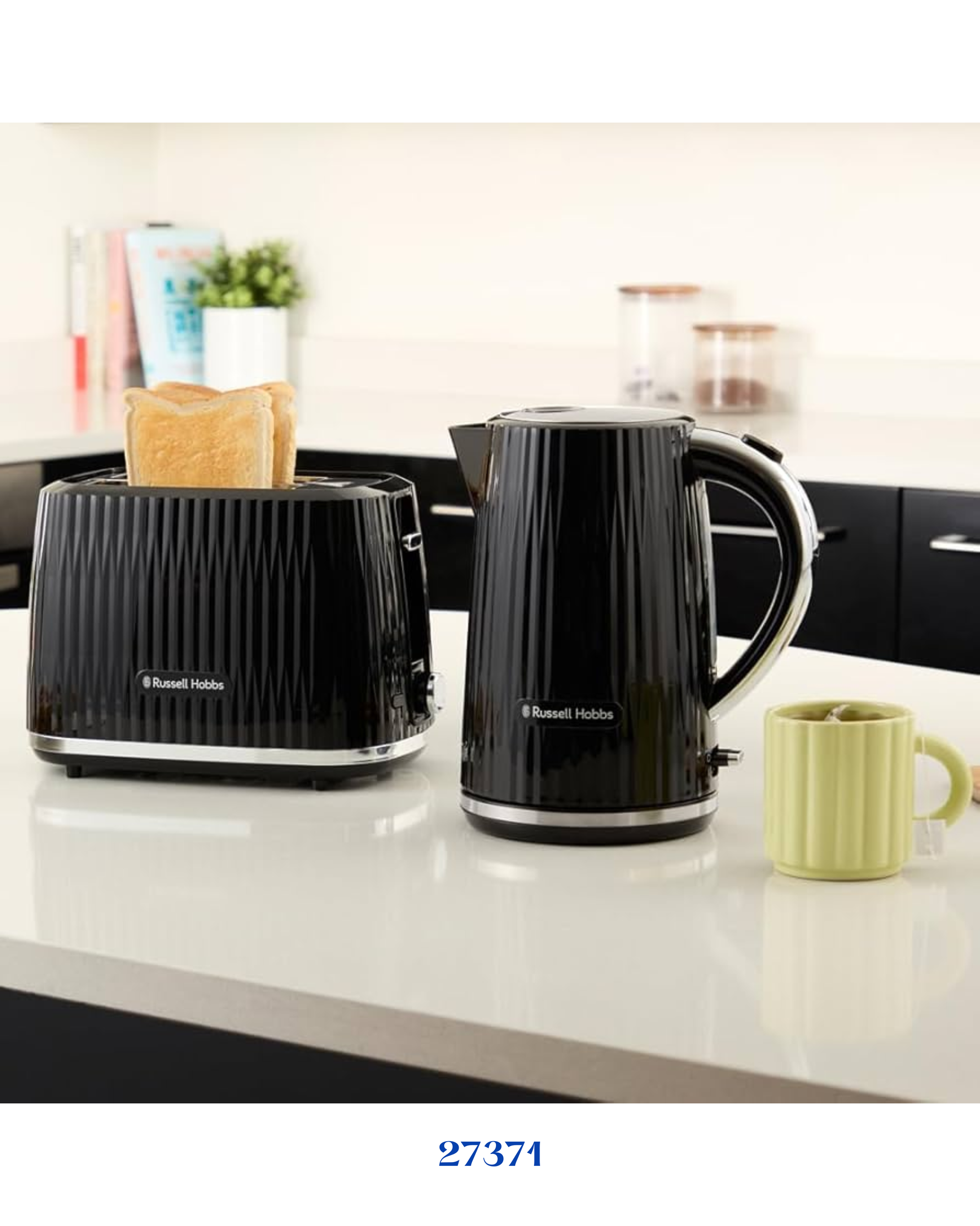 RUSSELL HOBBS EDEN 2 SLICE TOASTER 800W