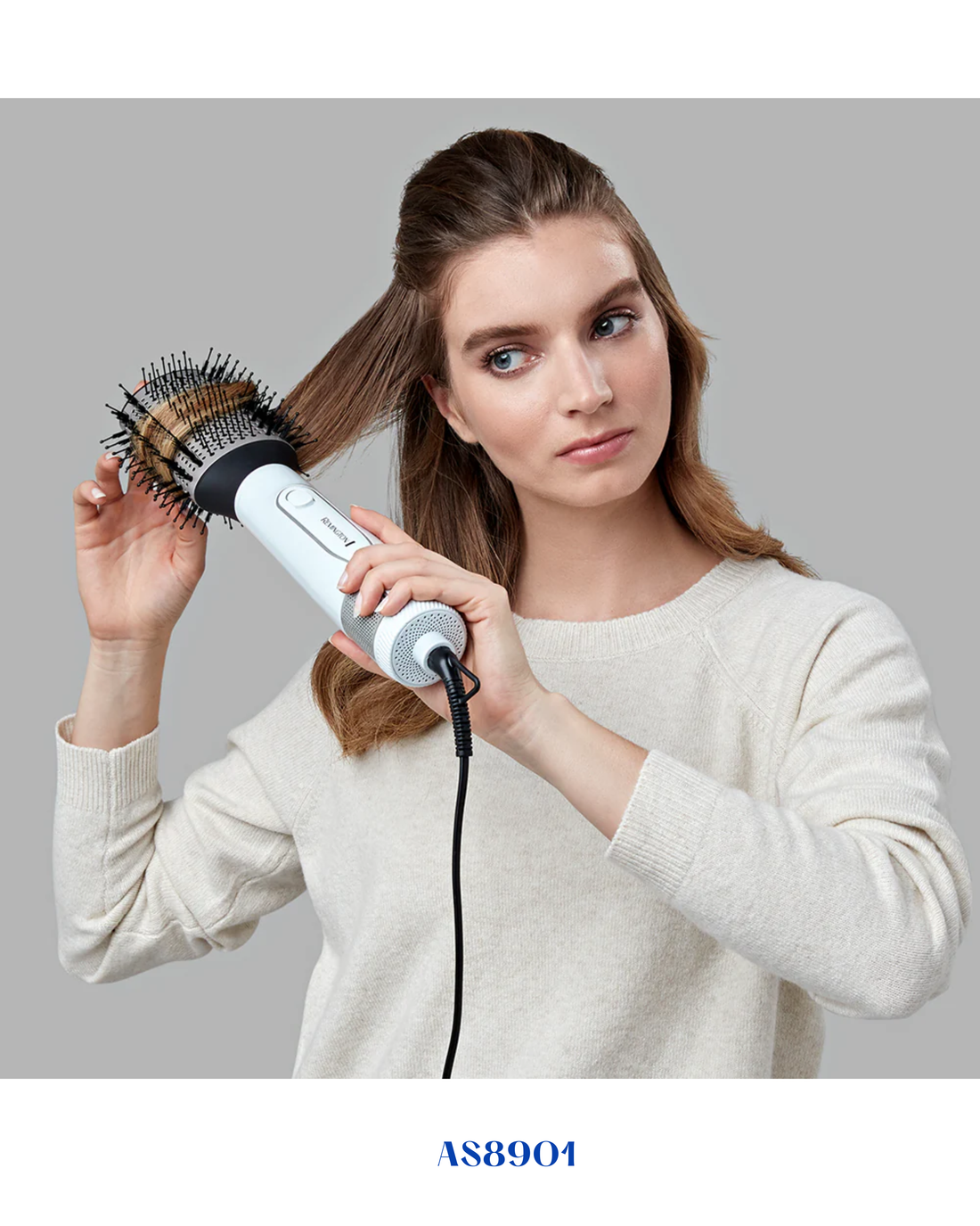 REMINGTON HYDRA LUXE HOT AIR HAIR BRUSH 1200W
