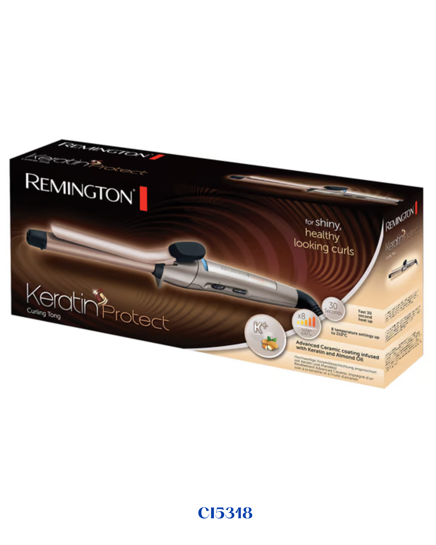 REMINGTON KERATIN PROTECT 19MM CURLING TONG