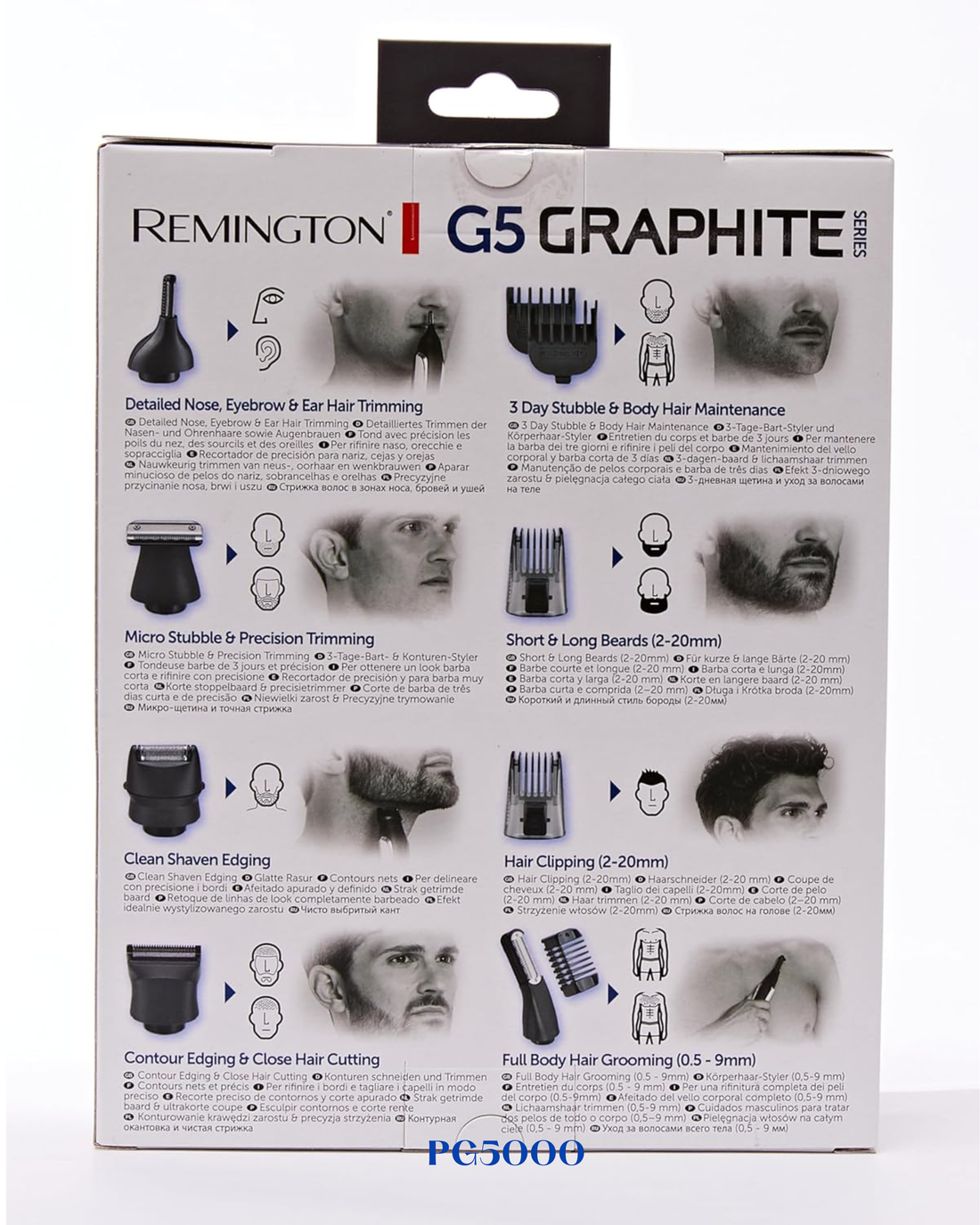 REMINGTON G5 GRAPHITE SERIES MULTI GROOMING KIT