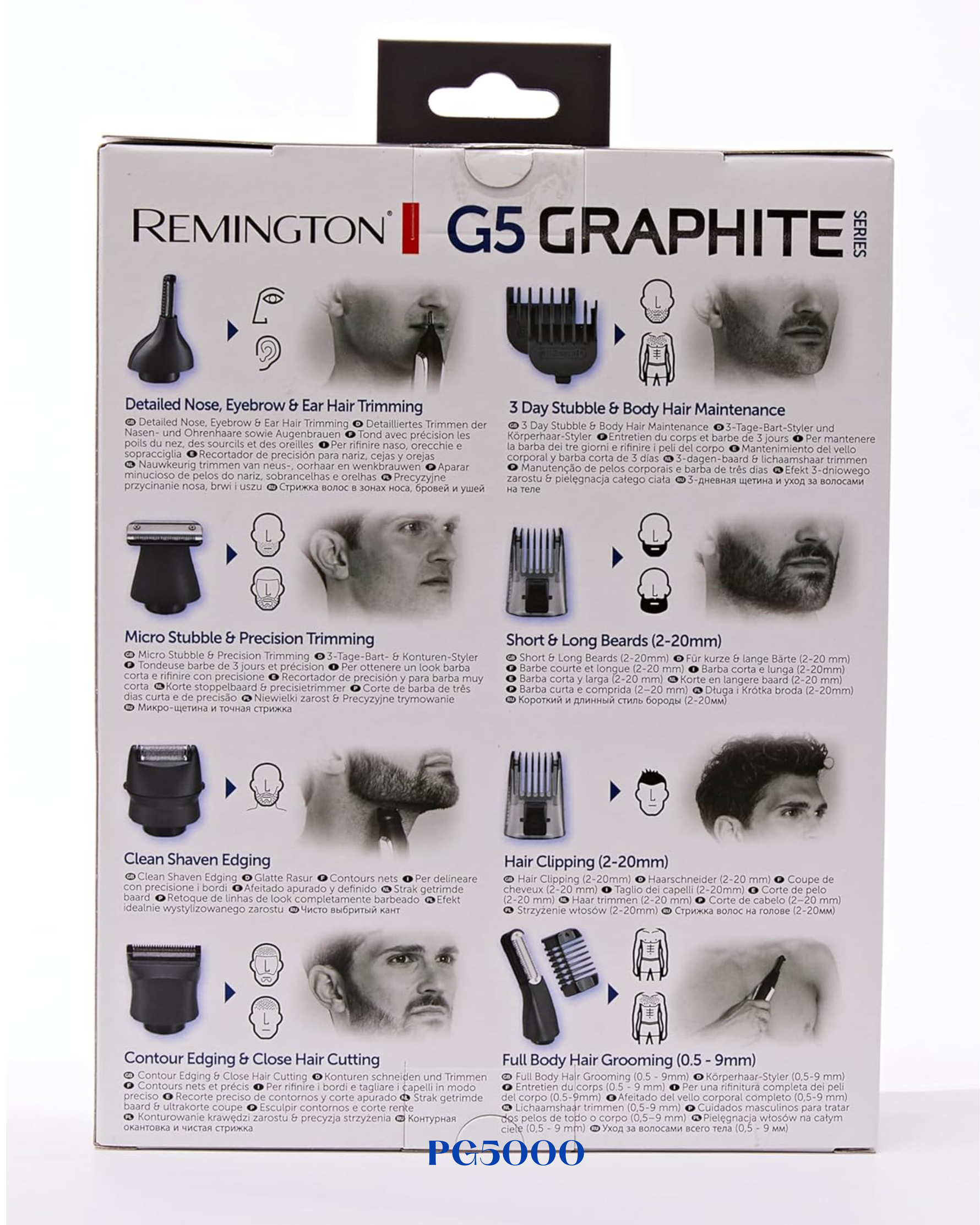REMINGTON G5 GRAPHITE SERIES MULTI GROOMING KIT