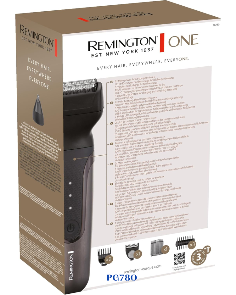 REMINGTON ONE TOTAL BODY MULTI-GROOMER