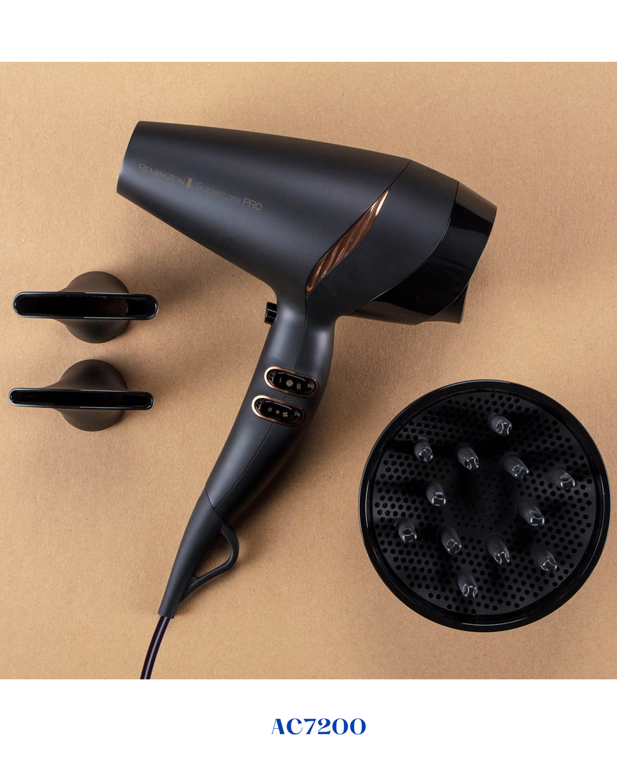 REMINGTON SUPERCARE PRO HAIR DRYER 2200W
