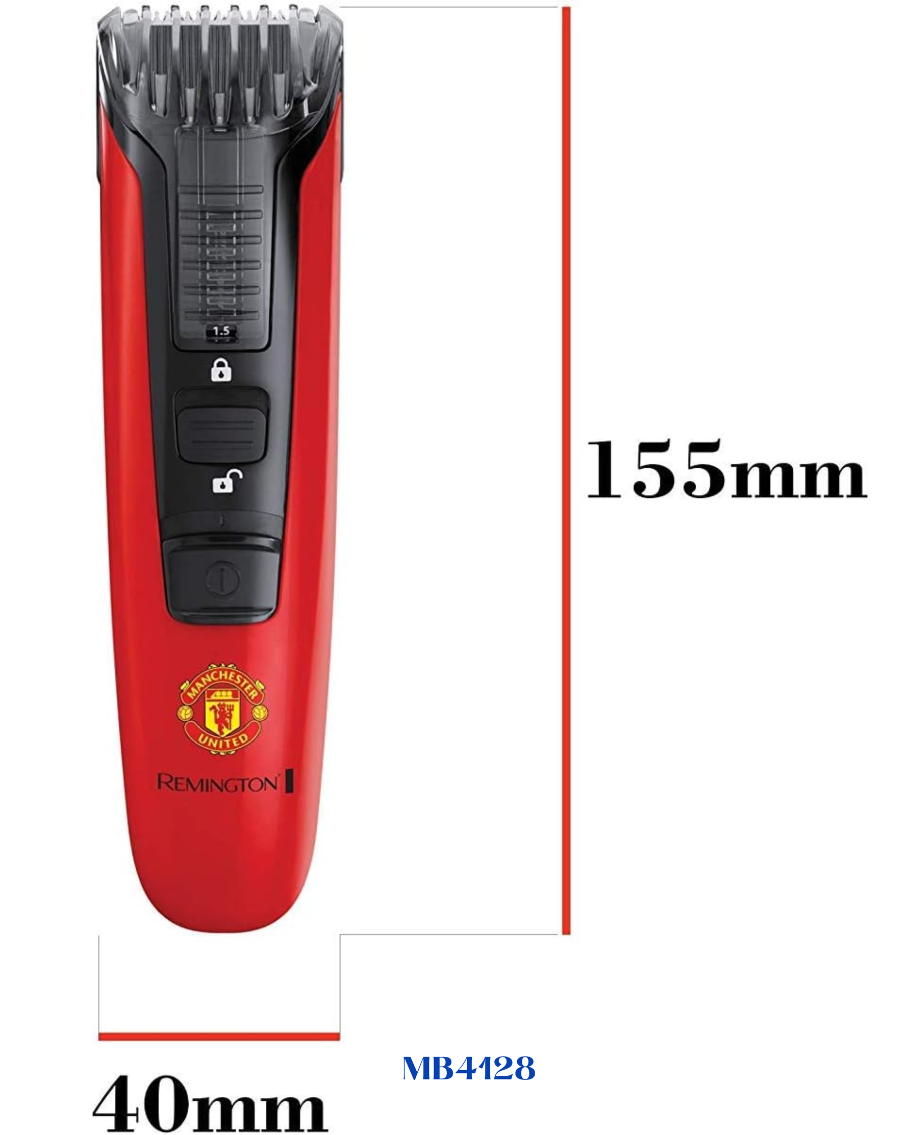 REMINGTON BEARD BOSS BEARD TRIMMER MANCHESTER UNITED EDITION​