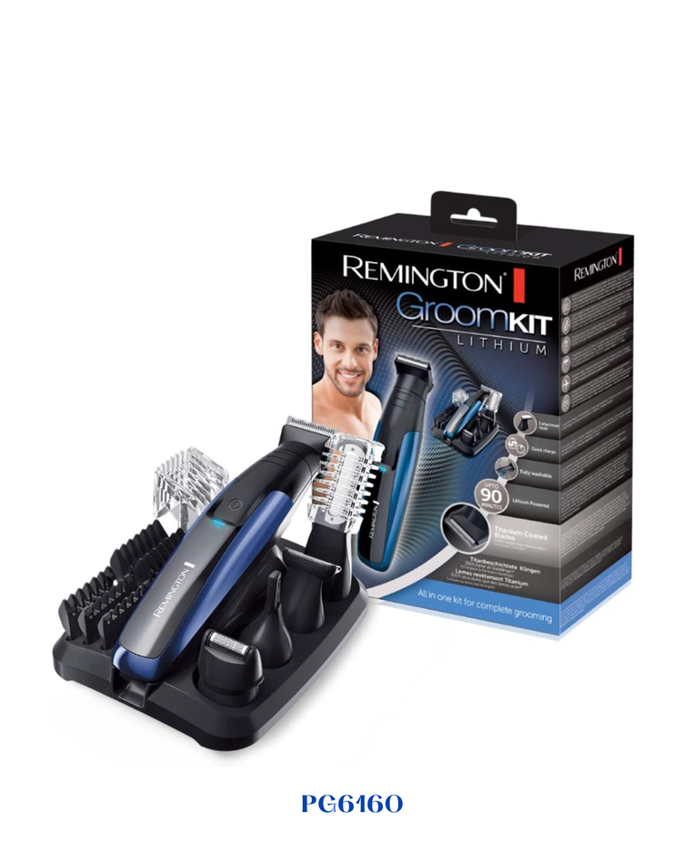 REMINGTON GROOM KIT LITHIUM PERSONAL GROOMER