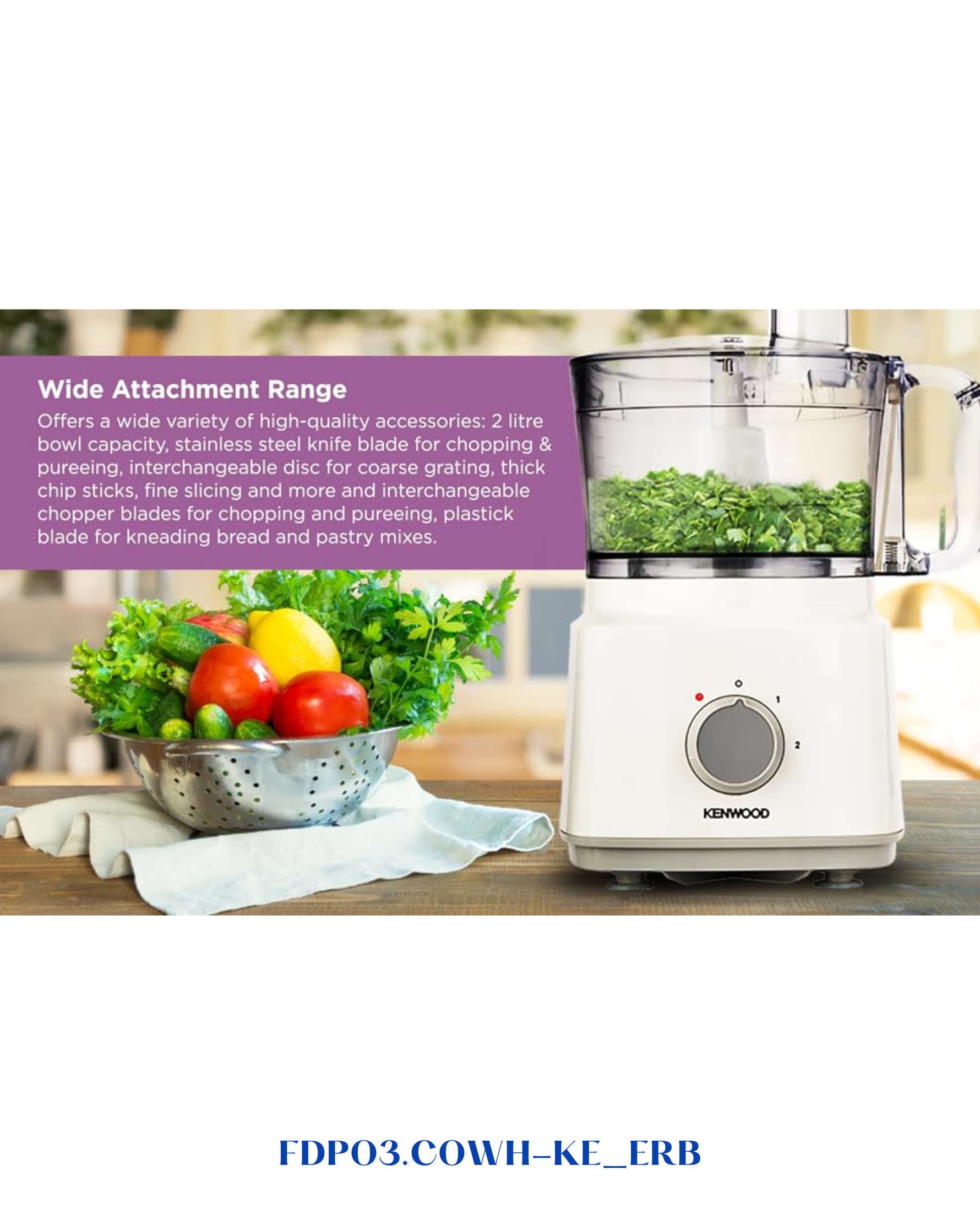 KENWOOD MULTI-FUNCTIONAL FOOD PROCESSOR 750W