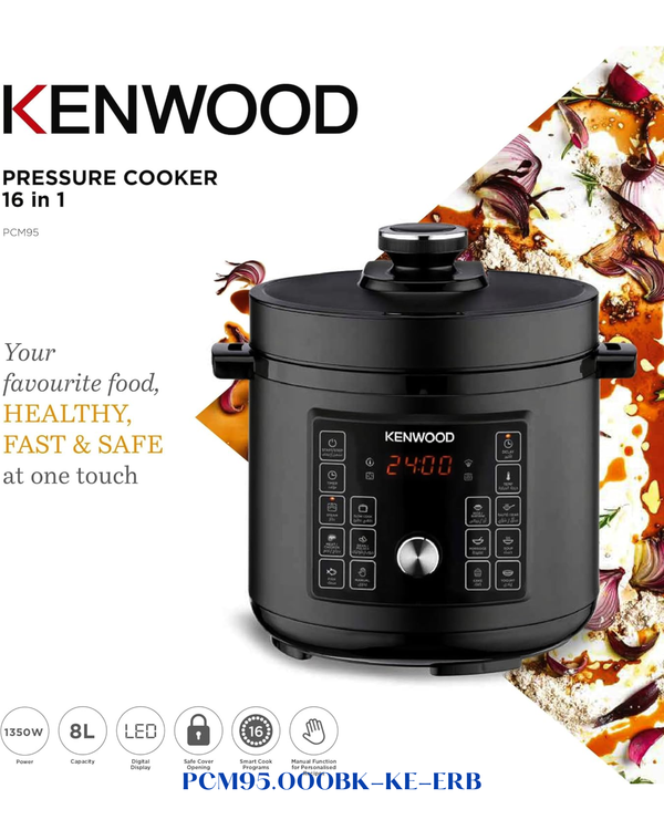 KENWOOD MULTI COOKER 1350W 8L​