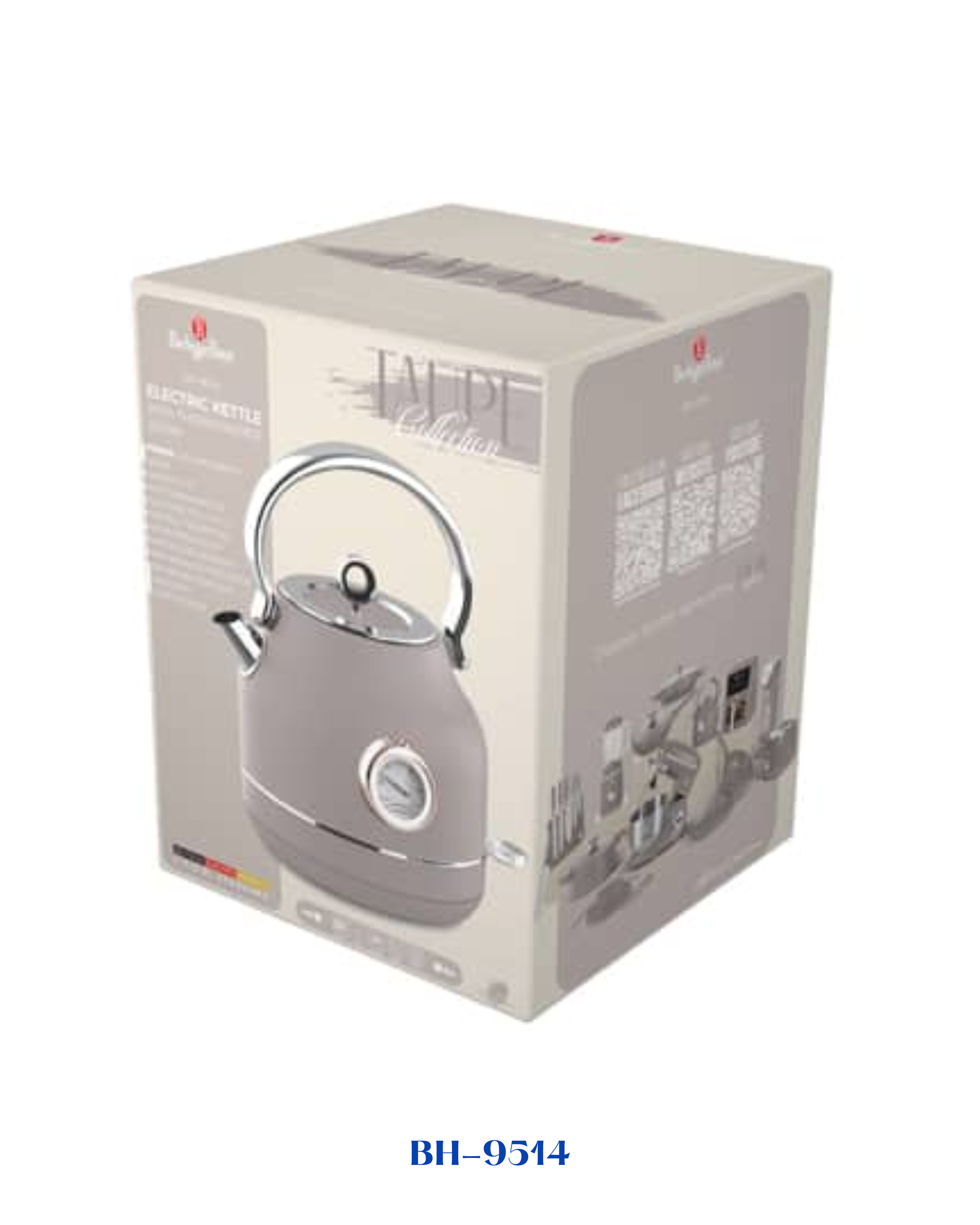 BERLINGER HAUS ELECTRIC KETTLE WITH THERMOMETER