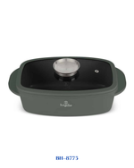 BERLINGER HAUS ROASTER WITH GLASS LID AND AROMA KNOB