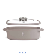 BERLINGER HAUS ROASTER WITH GLASS LID AND AROMA KNOB