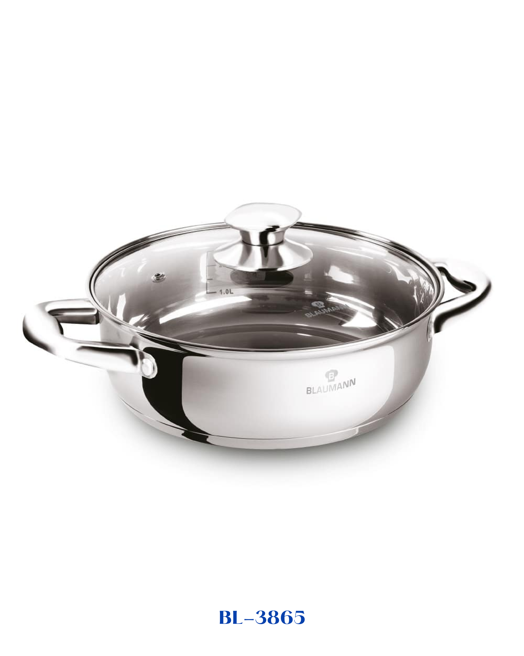 BERLINGER HAUS SHALLOW POT WITH LID 22CM