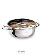 BERLINGER HAUS SHALLOW POT WITH LID 22CM