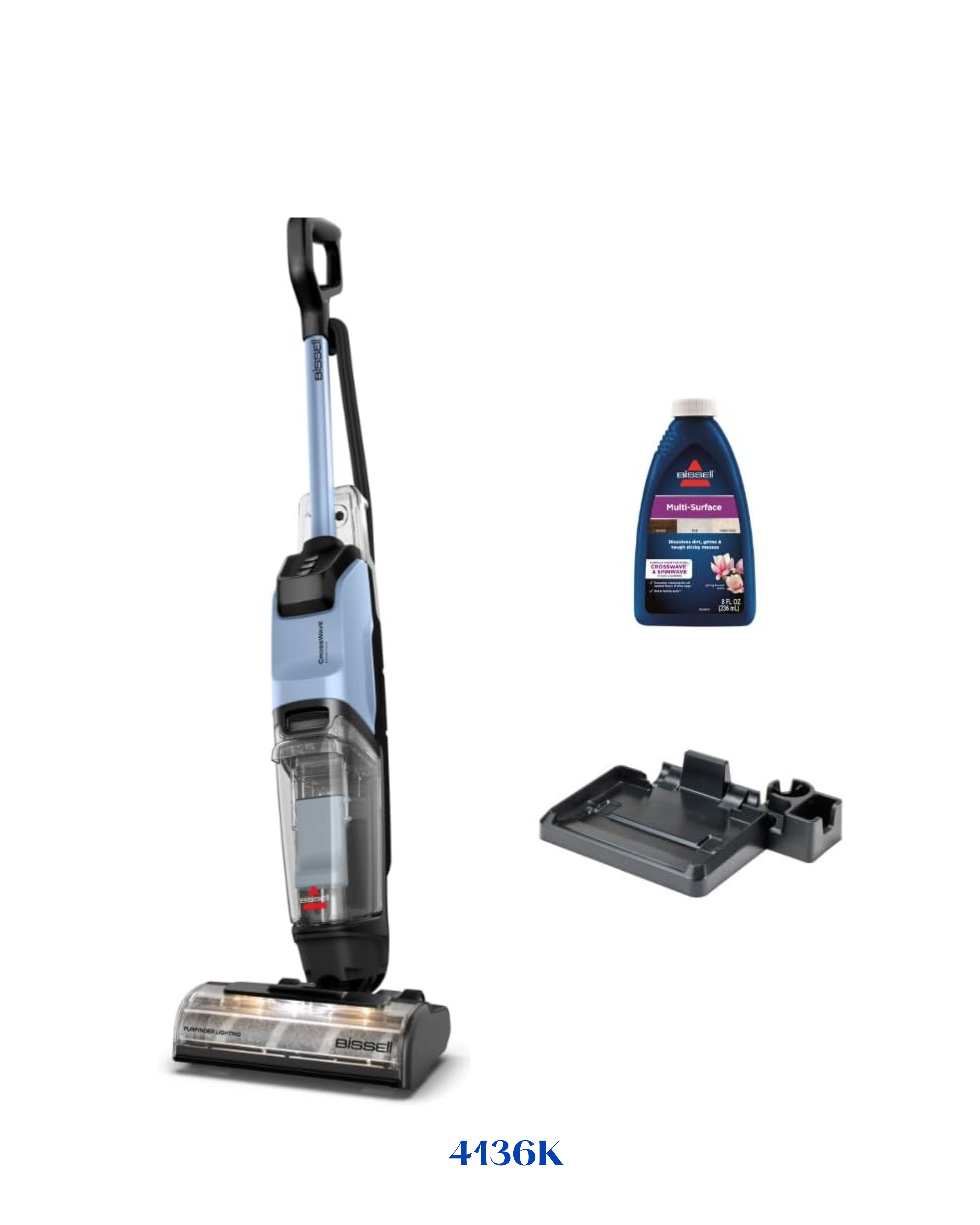BISSELL CROSSWAVE EDGEFIND WET & DRY CLEANER