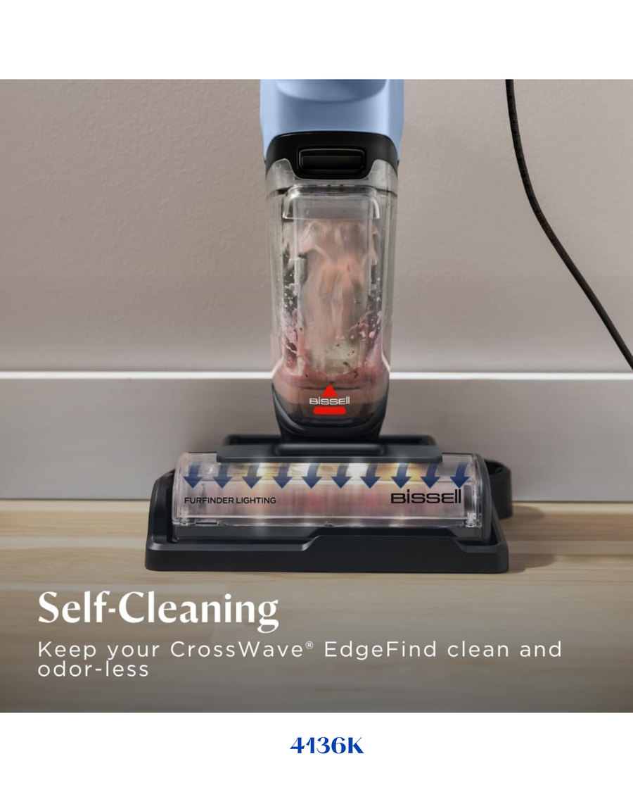 BISSELL CROSSWAVE EDGEFIND WET & DRY CLEANER