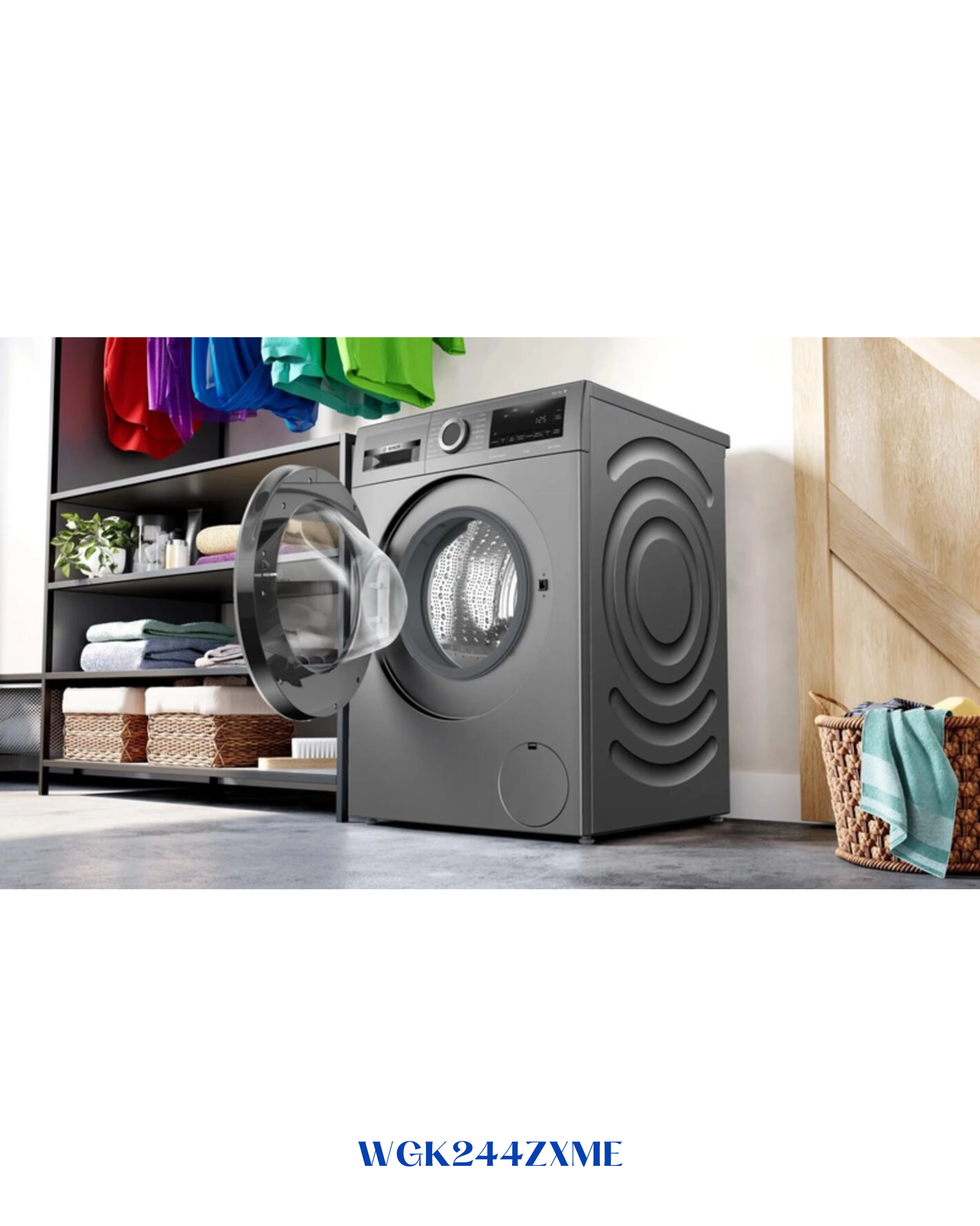 BOSCH SERIES 6 FRONT LOAD WASHING MACHINE 9KG