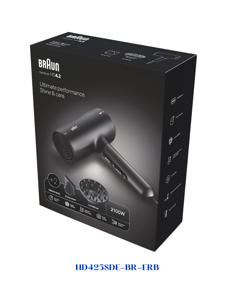 BRAUN HD4.2 HAIR DRYER 2100W