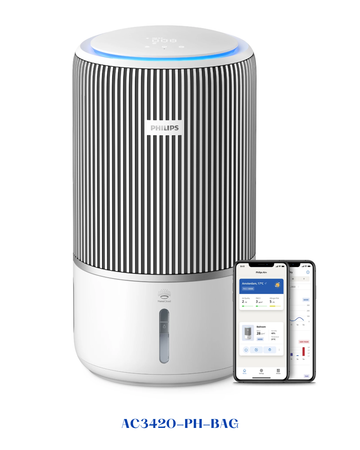 PHILIPS PUREPROTECT SMART 2IN1 AIR PURIFIER & HUMIDI. 43W