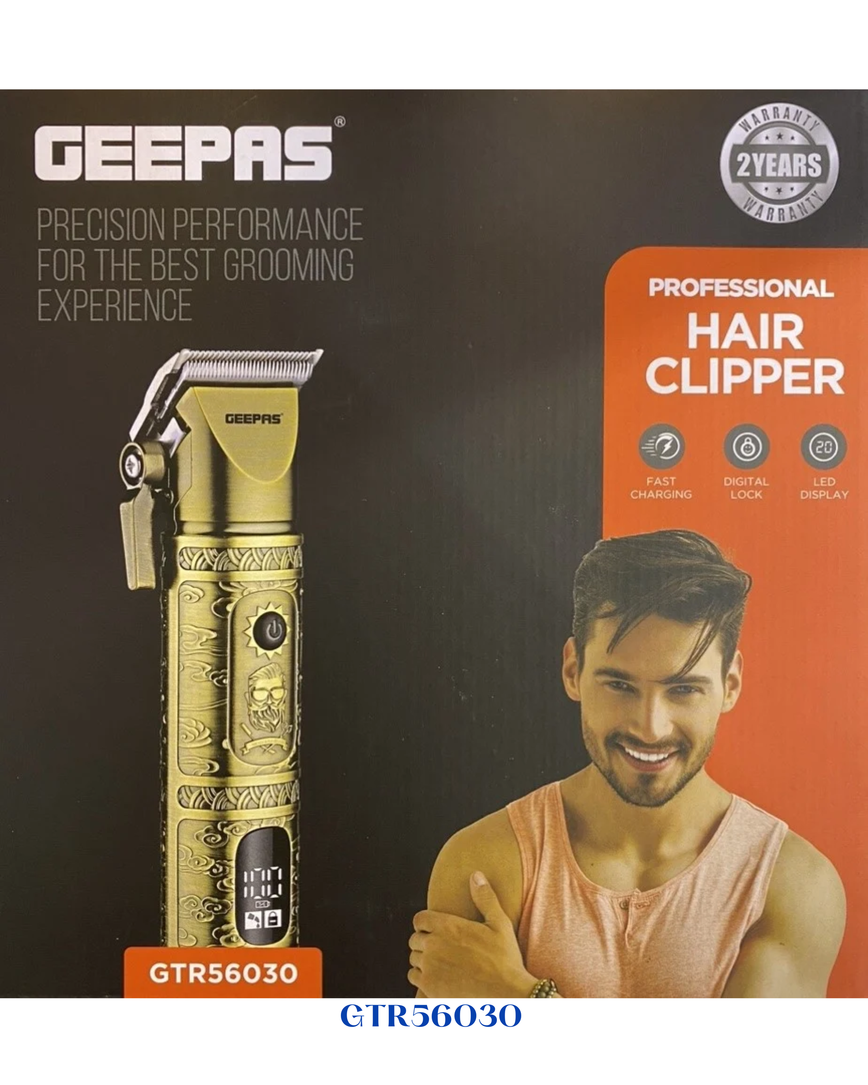 GEEPAS PROFESSIONAL HAIR & BEARD CLIPPER
