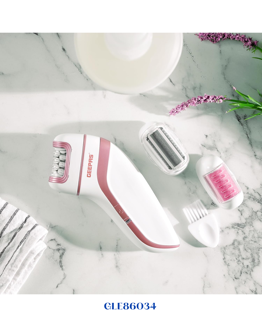GEEPAS 3‑IN‑1 LADY GROOMING SET