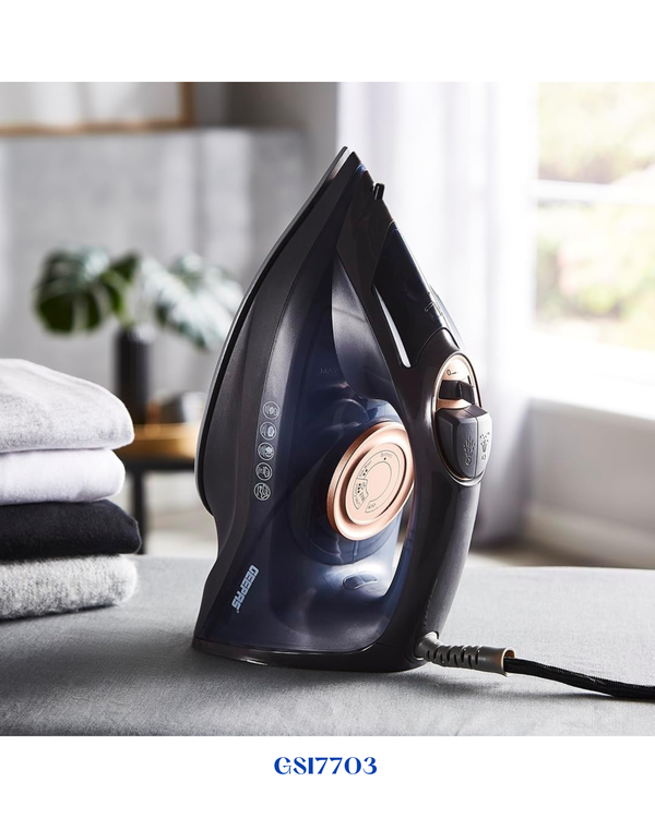 GEEPAS STEAM IRON WITH SELF-CLEAN FUNCTION