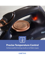 GEEPAS STEAM IRON WITH SELF-CLEAN FUNCTION