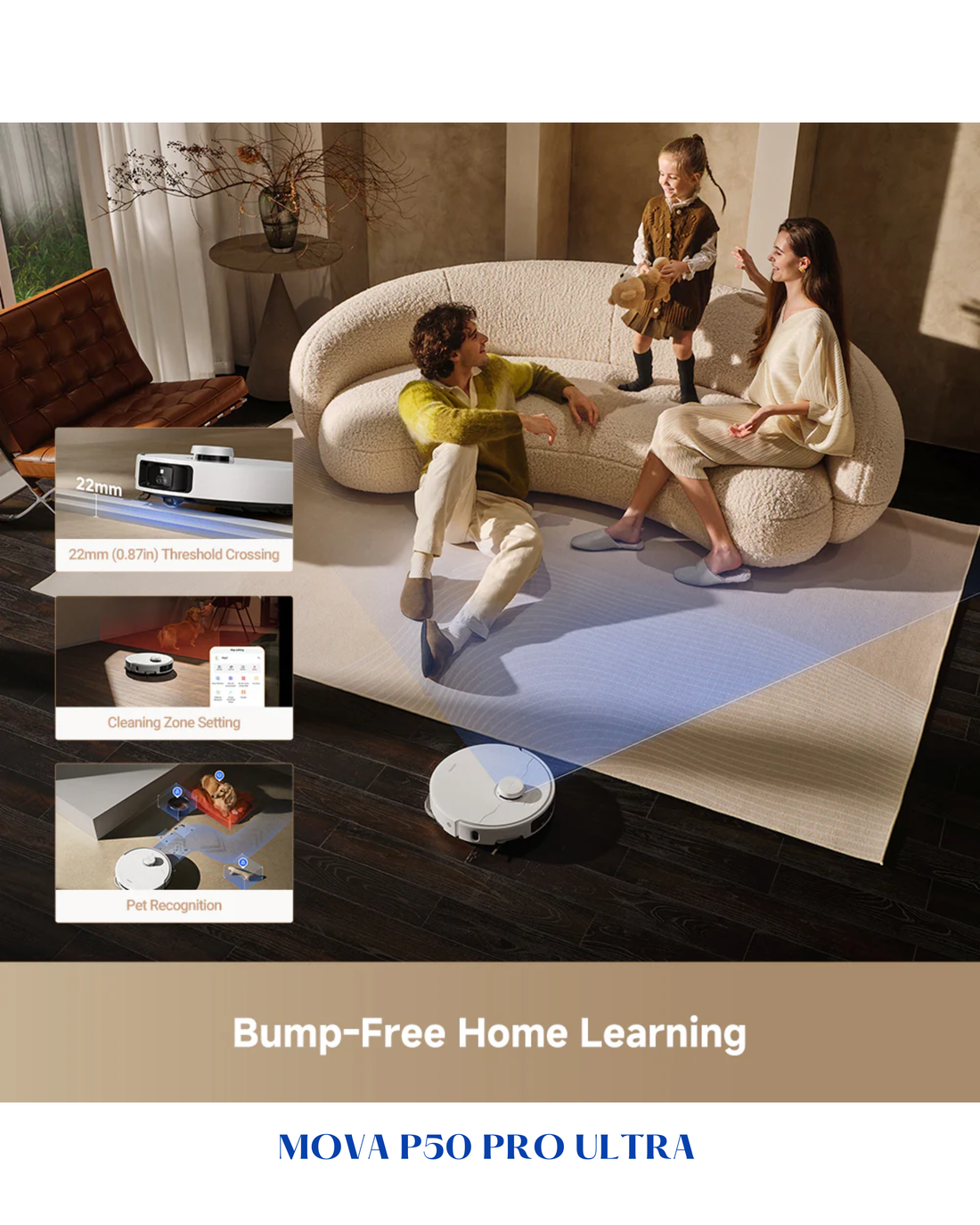 MOVA P50 PRO ULTRA ROBOT VACUUM-19000PA-BLACK