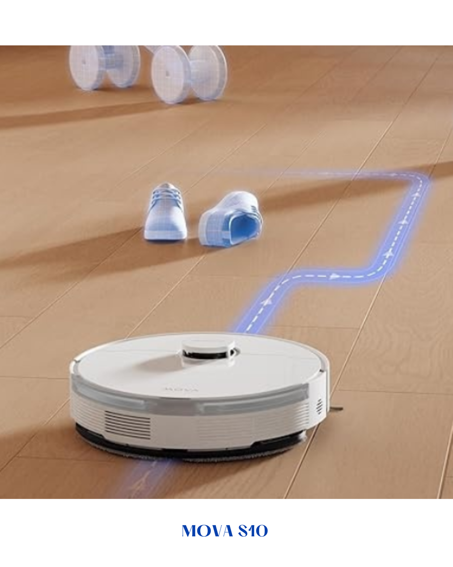 MOVA S10 PLUS ROBOT VACUUM-7000PA-WHITE