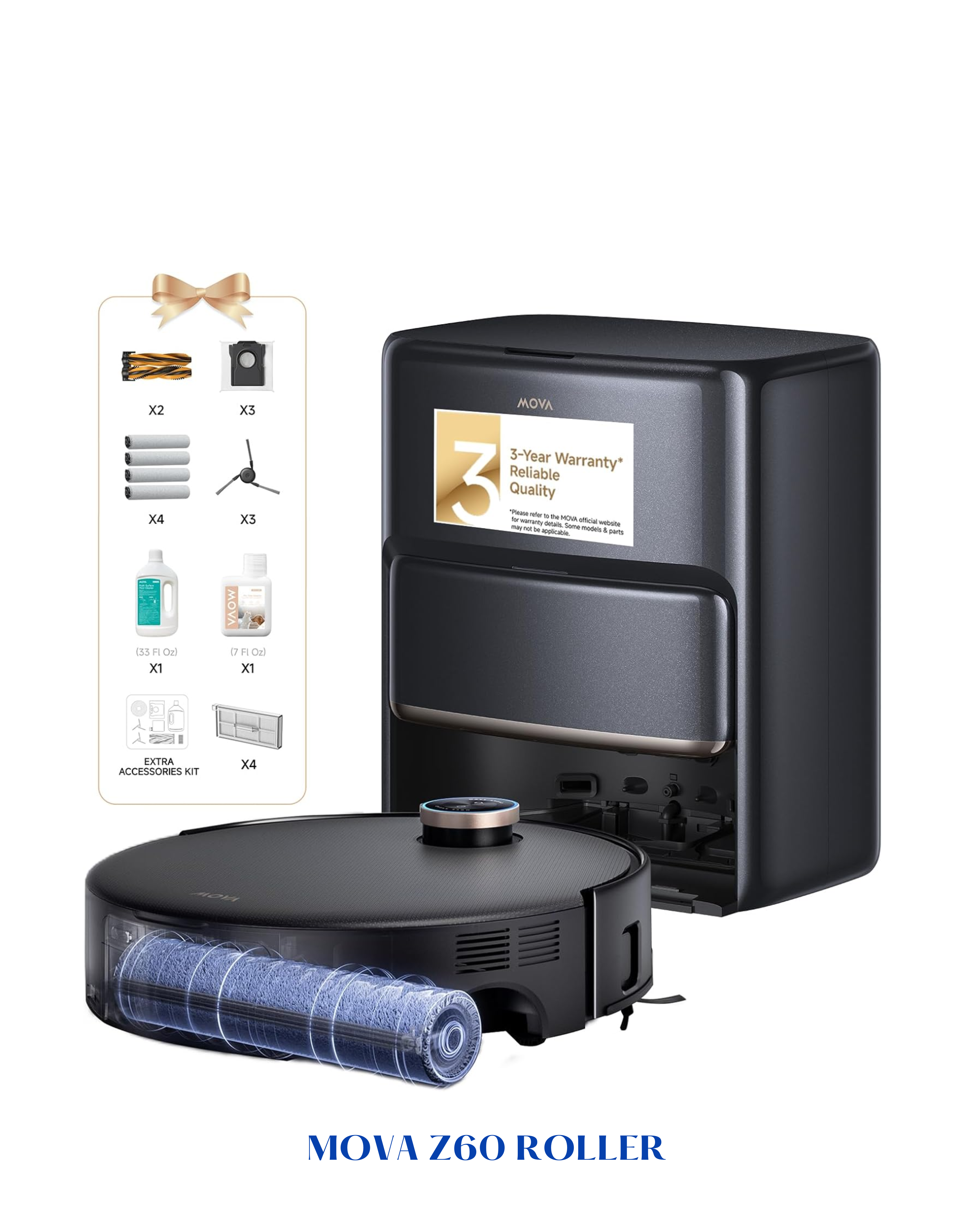 MOVA Z60 ULTRA ROLLER COMPLETE-2800 PA-BLACK