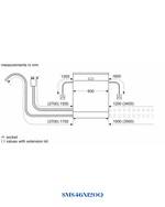 BOSCH SERIES 4 FREE-STANDING DISHWASHER 60CM