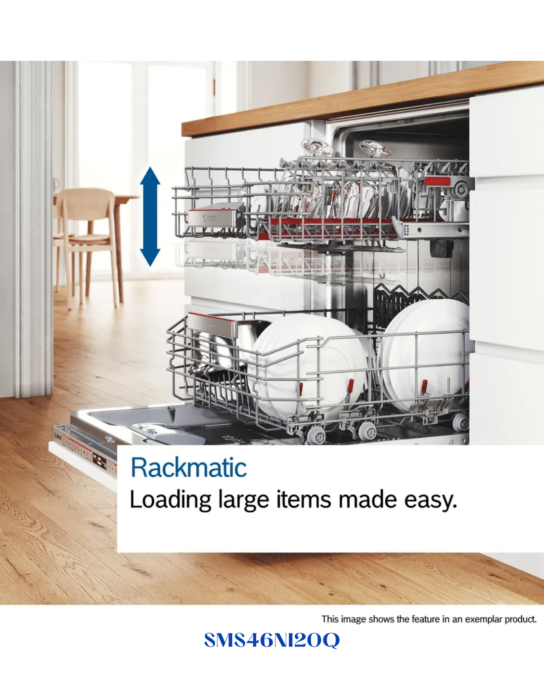BOSCH SERIES 4 FREE-STANDING DISHWASHER 60CM