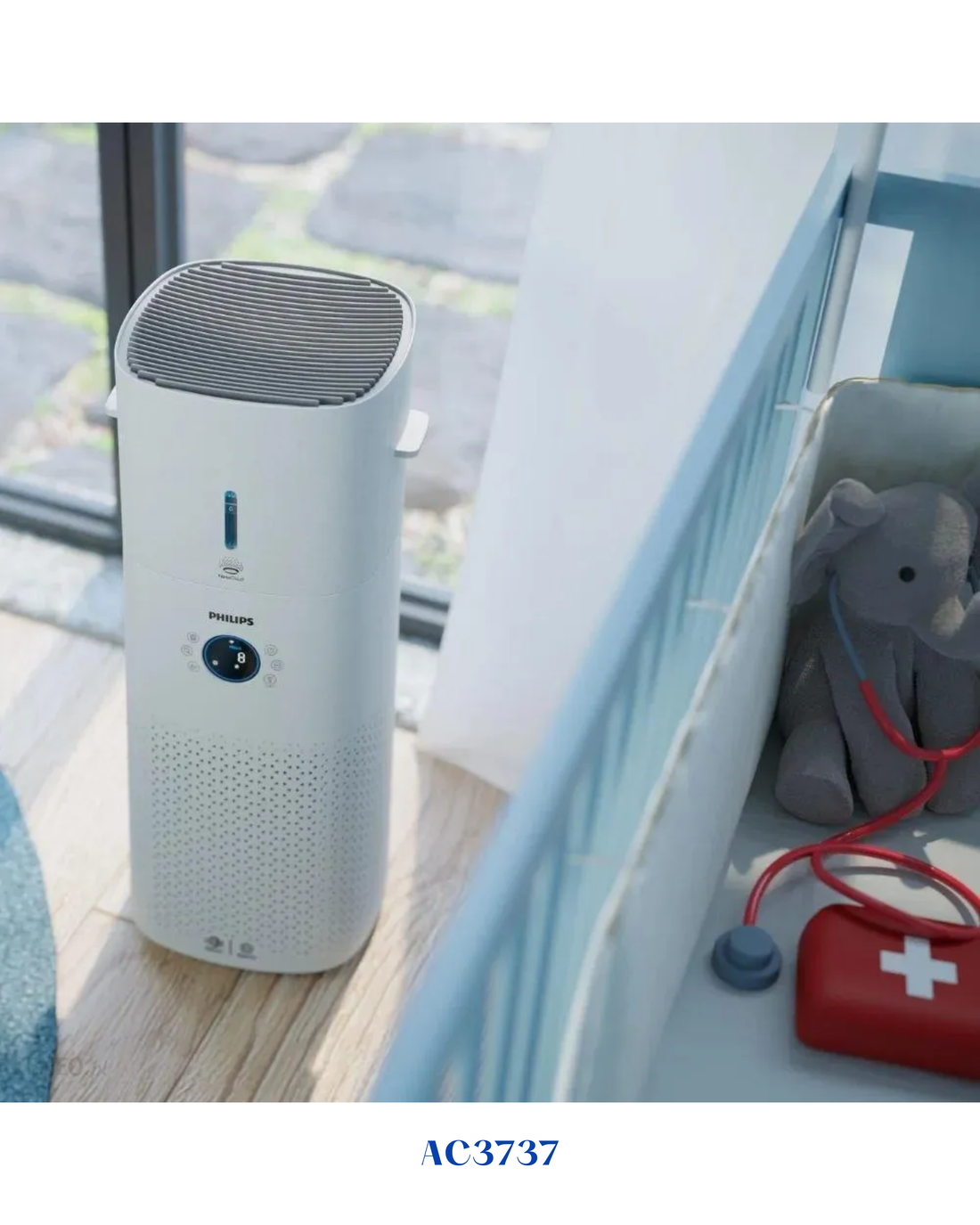 PHILIPS SERIES 3000 2-IN-1 AIR PURIFIER & HUMIDIFIER  (42W, 4L)