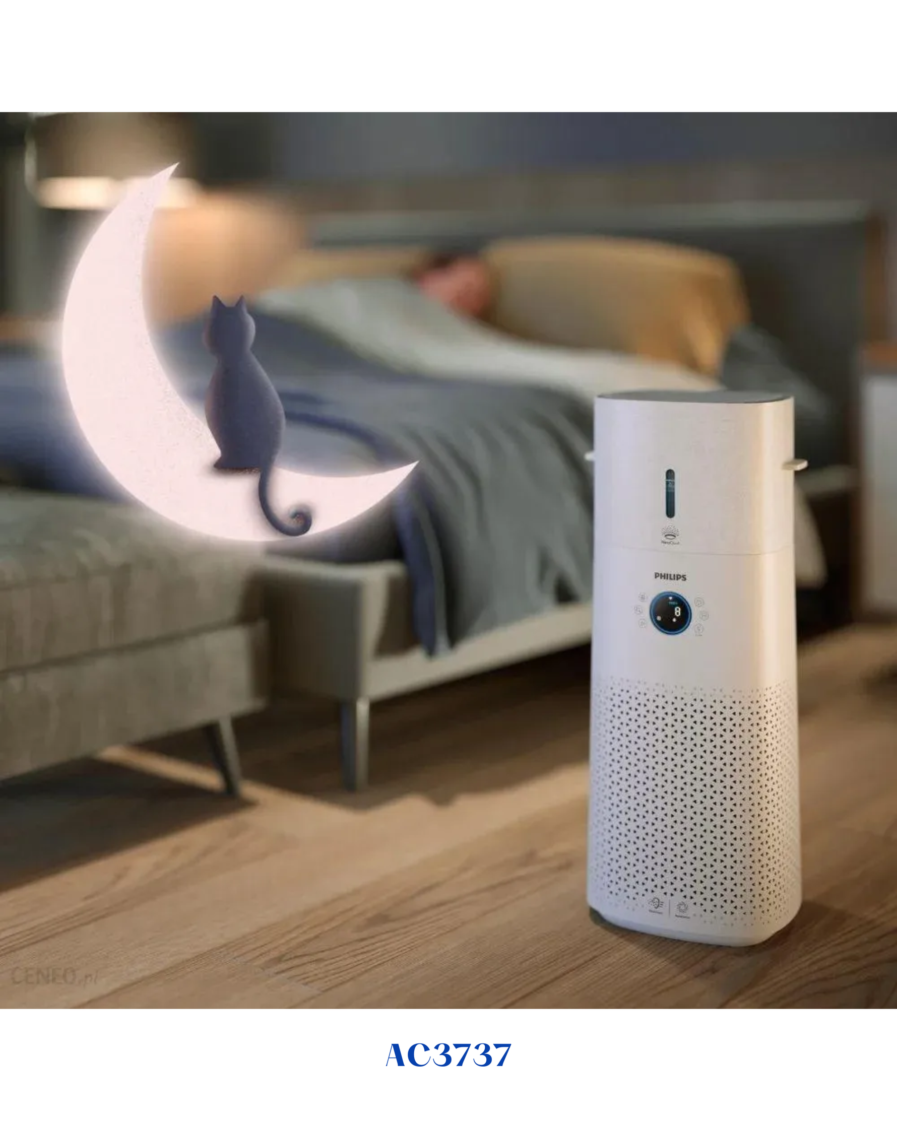 PHILIPS SERIES 3000 2-IN-1 AIR PURIFIER & HUMIDIFIER  (42W, 4L)