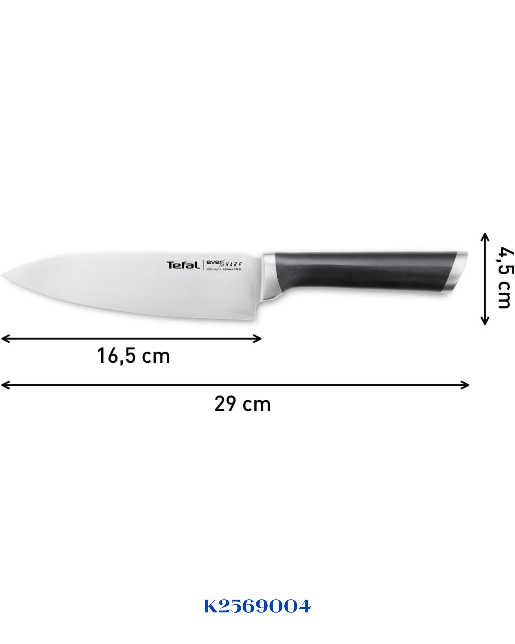 TEFAL EVER SHARP CHEF KNIFE