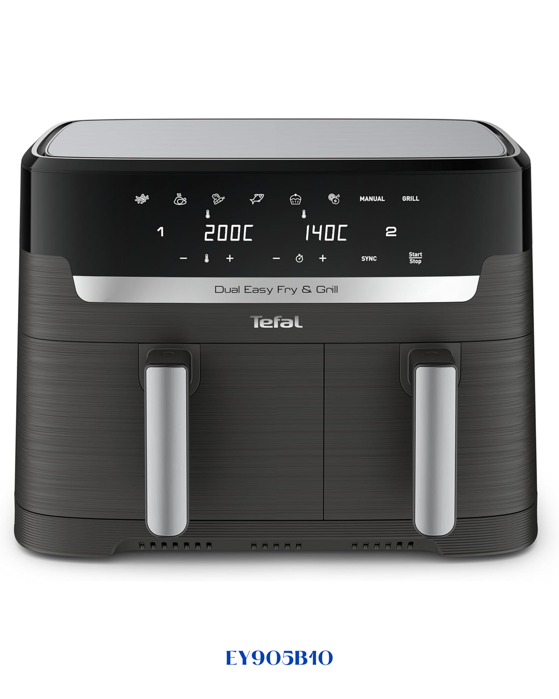 TEFAL DUAL EASY FRY & GRILL AIR FRYER 8.3 L