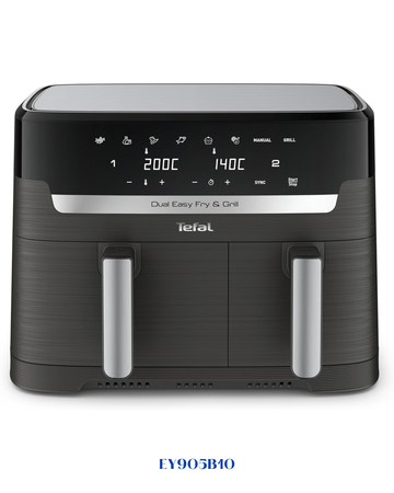 TEFAL DUAL EASY FRY & GRILL AIR FRYER 8.3 L