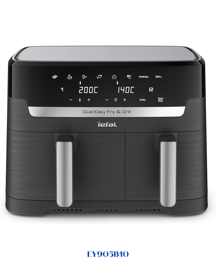 TEFAL DUAL EASY FRY & GRILL AIR FRYER 8.3 L