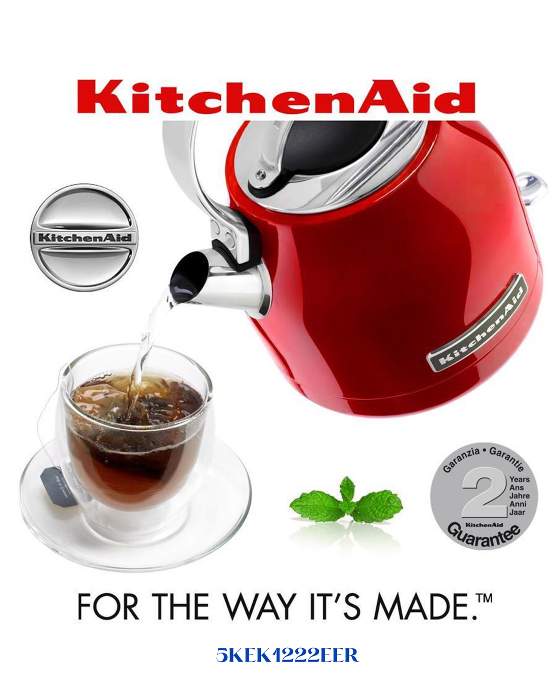 KITCHENAID 1.25L KETTLE