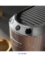 DELONGHI DEDICA METALLICS ESPRESSO MACHINE – BROWN