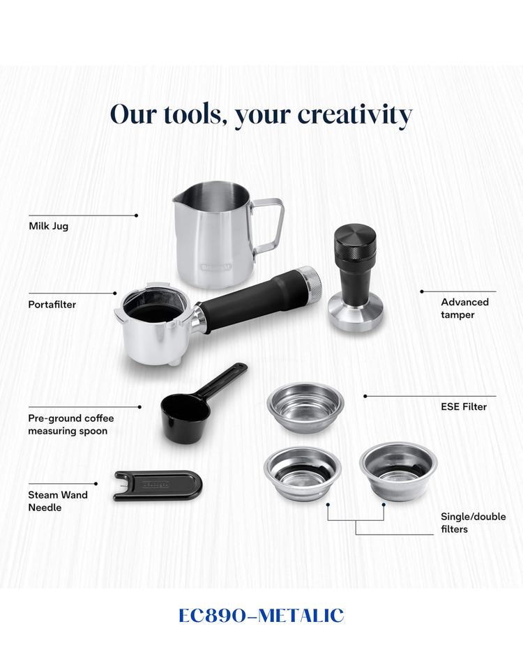DELONGHI DEDICA ESPRESSO MACHINE 1300W