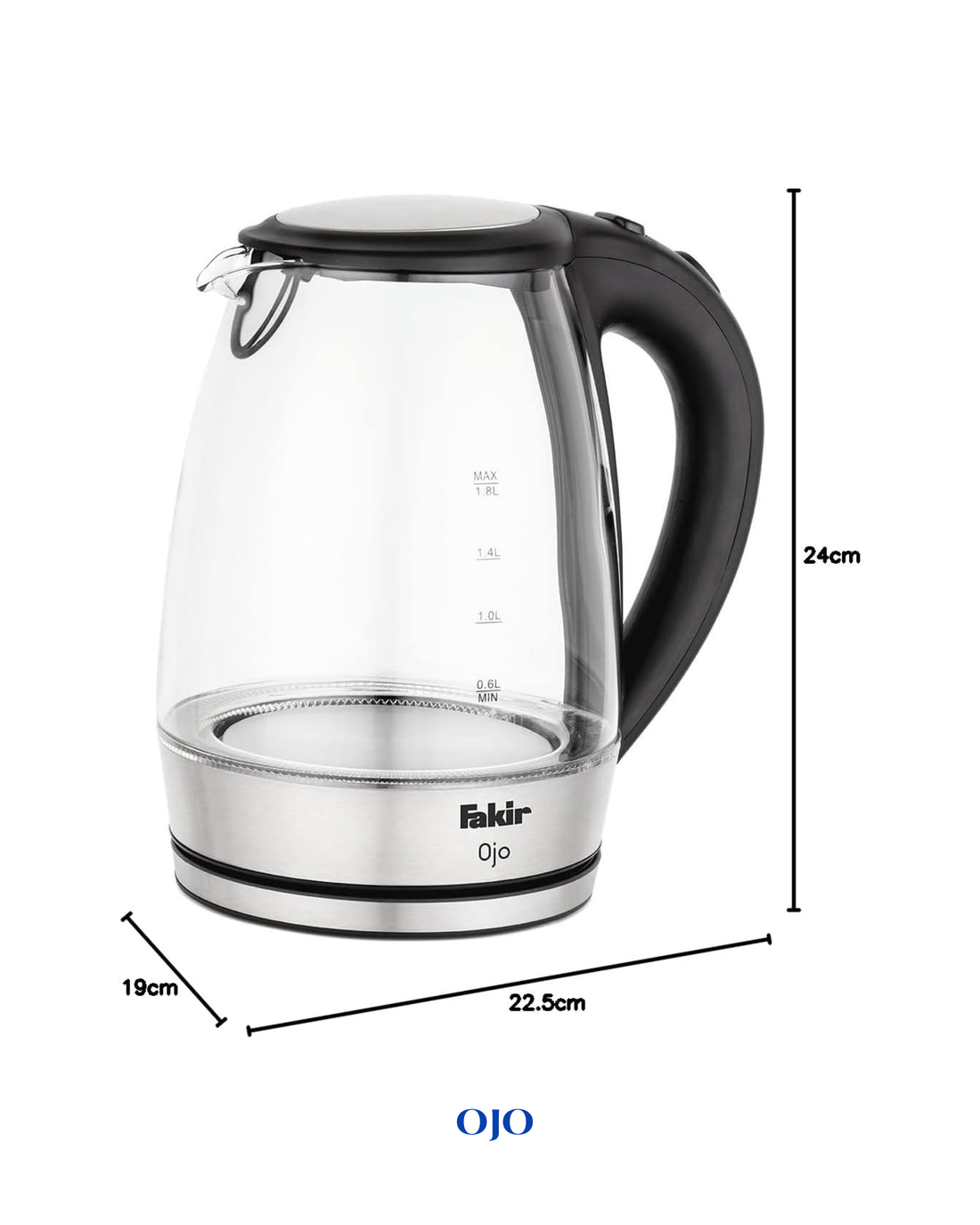 FAKIR OJO KETTLE 1.8 L